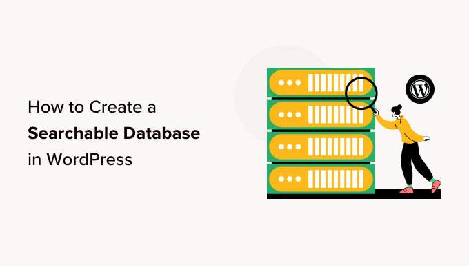 How to Create a Searchable Database in Wordpress