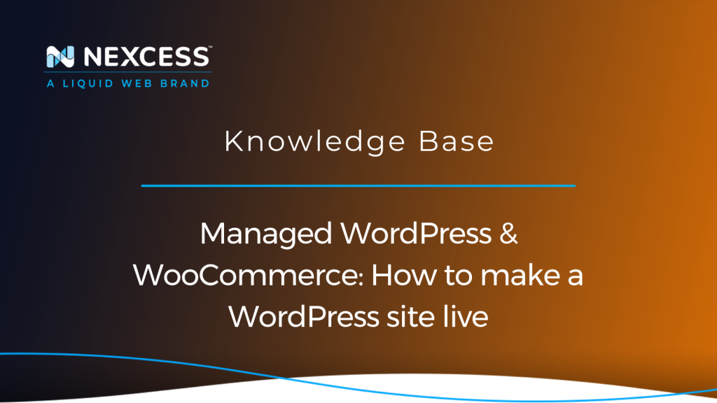 How to Make Wordpress Site Live