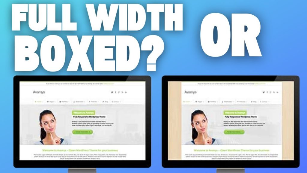 What Should Be Width of Wordpress Pages Boxed